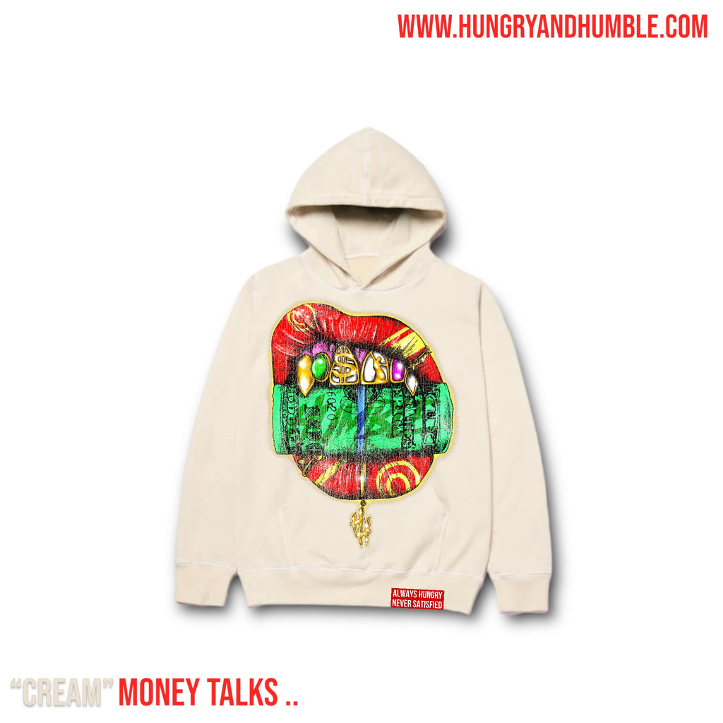 “CREAM” H&H Money Talks Hoodie